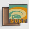Постер Lib Surf 57 см Сделано в Японии Пляжная тематика Легкая панель из холщовой ткани