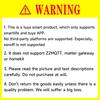 Zigbee Smart Human Motion Sensor 4 in 1 MmWave Radar Detector Tuya Temperature Humidity Luminance Sensor Replace PIR Motion