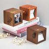 Custom Luminous Hand-Cranked Flip Book Photo Machine In Wooden Box - Unique Wedding Gift