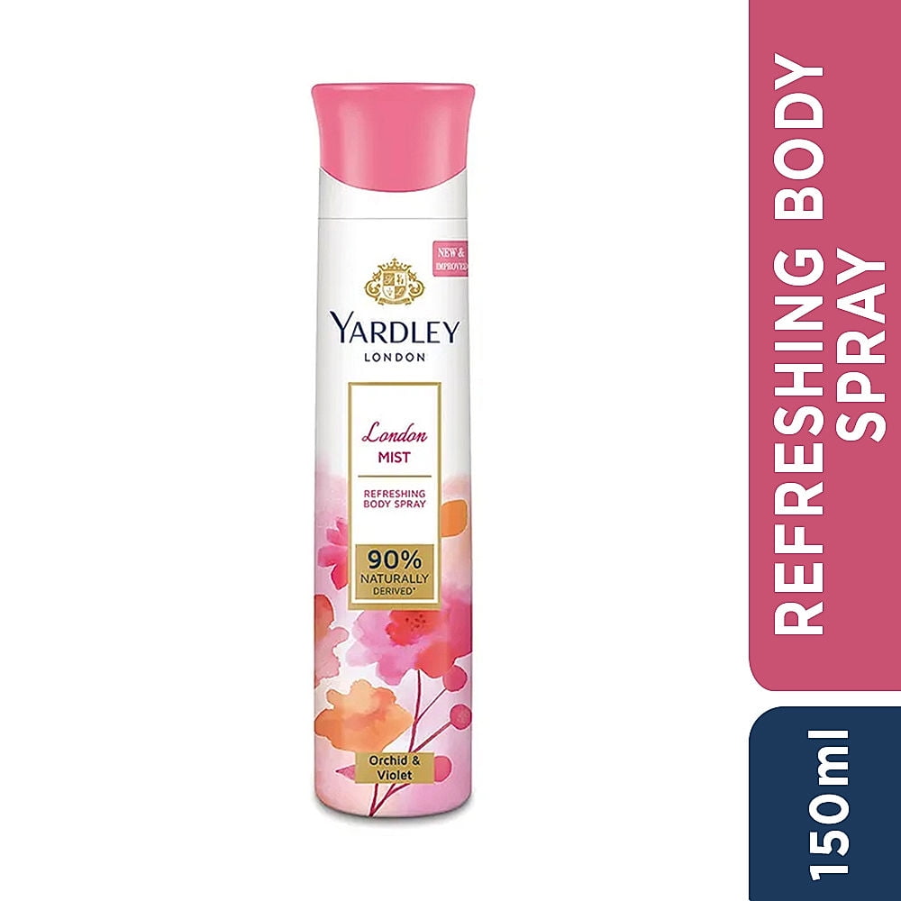 Yardley London Освежающий дезодорант-спрей для женщин, 150 мл