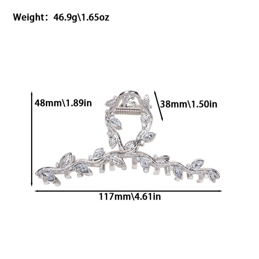 Large Size Hair Styling Clamp Clip Leaf Shape Hair Clip Fancy Hair Claw Clip Hair Accessories