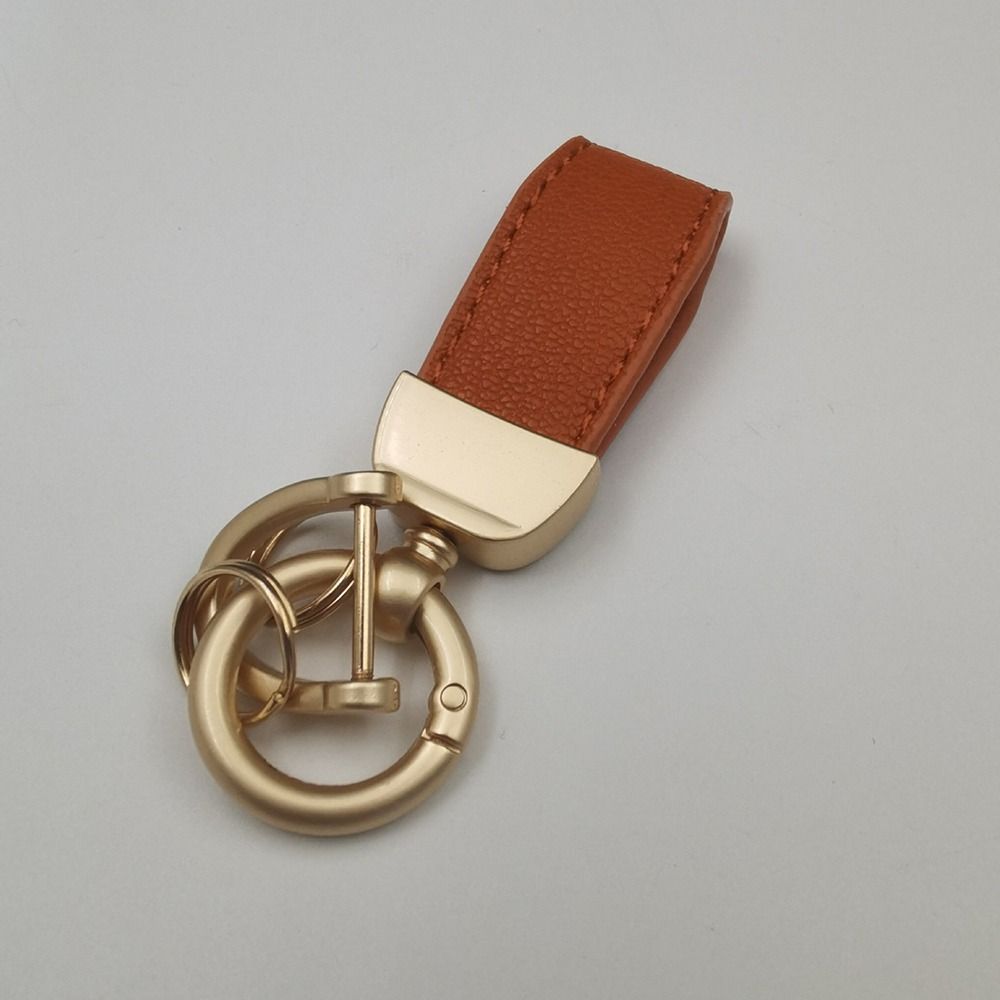 with Zinc Alloy Ring Car Key Chains Heavy Duty Metal Key Fob Fashion Car Keychain Men and Women