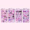 Kawaii Sanrio Kuromi  Soft Puffy Butt  Stickers Laptop Scrapbook Phone Case Decor Decals