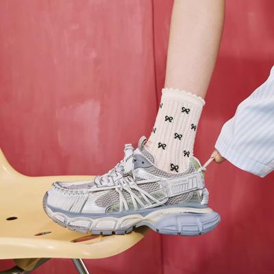 Horse Speedism 2025 Осень Новые Сетчатые Дышащие Папины Кроссовки Повседневная Спортивная Обувь для Бега Универсальные Одинарные Туфли Женские