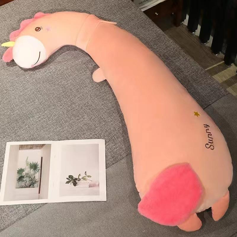 Cute Sleeping On the Legs, Long Throw Pillow, Plush, Cute Sleeping On the Side, Giving Girls Birthday Gifts, Giving Girlfriends Company Gifts