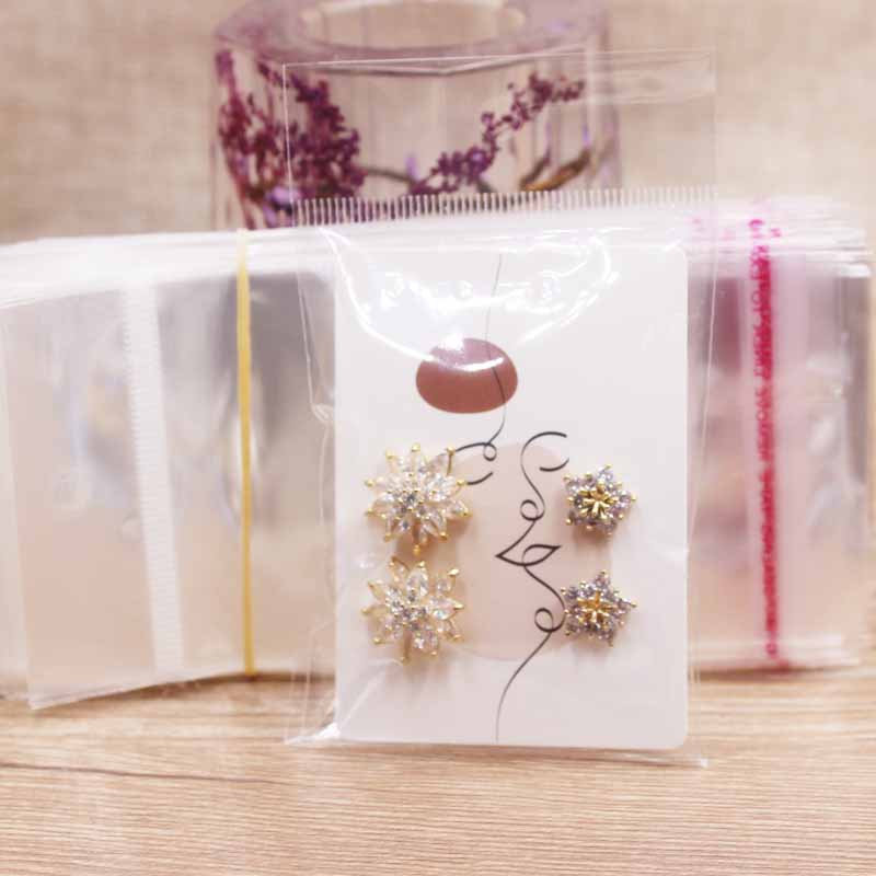 50 шт./лот серьги карты четыре держателя 5x7 см горячая девушка / абстрактная живопись бумажная карта ювелирные аксессуары упаковка карты