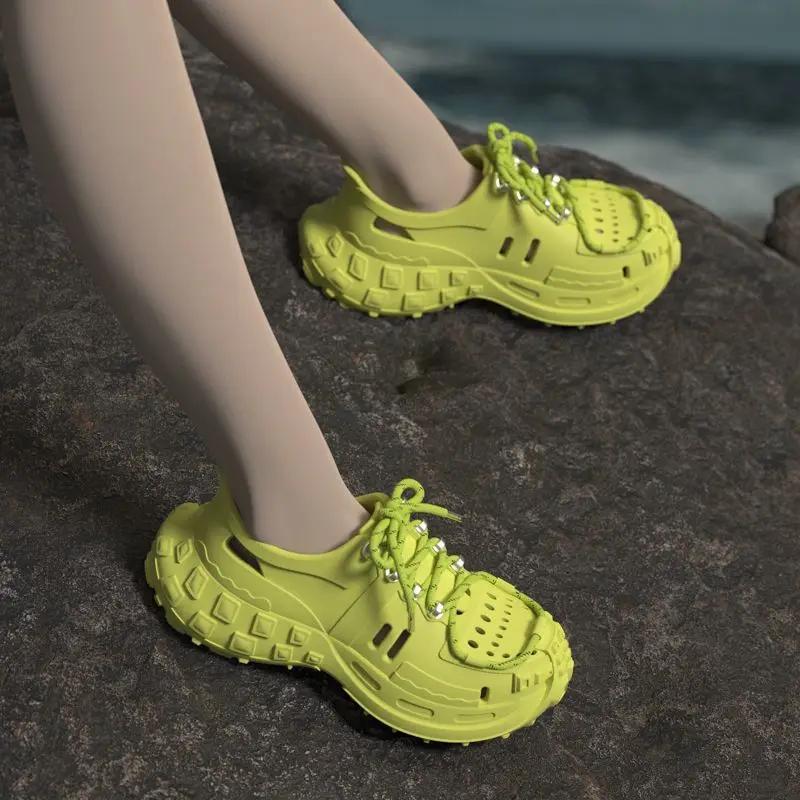 Ultralight Men's Sandal Height with Platform New Design 2025 Barefoot Adult Comfortable Luxury H Summer Sale Buy Pvc Male Shoe