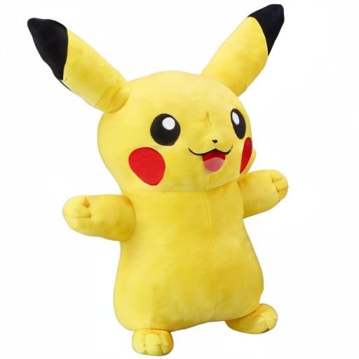 Pokémon Center Original Plush Toy Life-Size Pikachu Smile 50 x 40 x 20 cm (H x W x D)