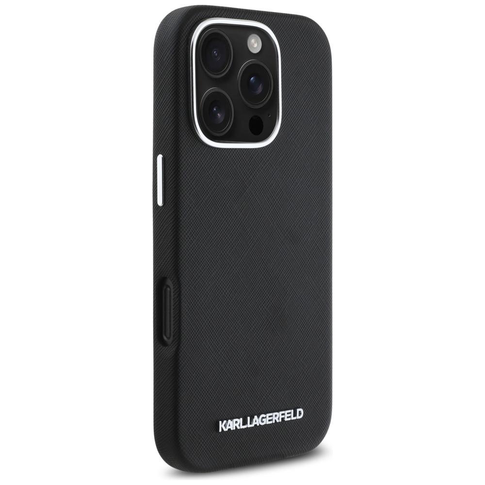 Etui do iPhone 16 Pro Karl Lagerfeld MagSafe Czarne