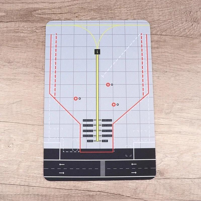 Авиационный мат ВПП Перрон Подходит для 1:400 Модель самолета Симуляция Миниатюрные украшения Коллекционные игрушки Подарки на день рождения