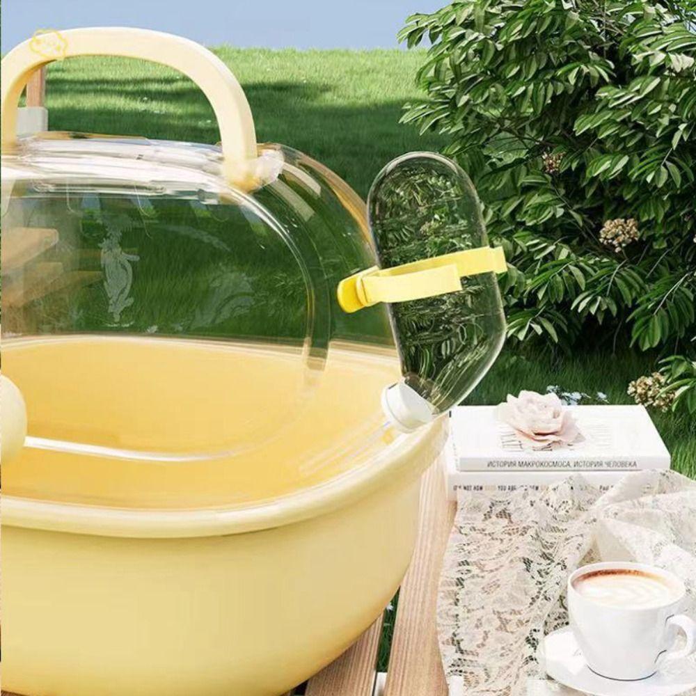 Прочная клетка для хомяка, переносная переносная клетка для домашних животных, переносная клетка для мелких животных