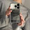 Чехол для iPhone 17 Pro Max с гальванизированными краями и стразами, подходит для iPhone 16/15/14/13/12/8, Всесторонне защитный чехол.