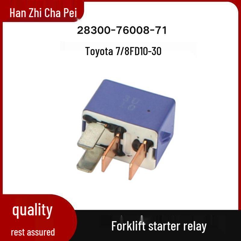 Toyota 7/8 FD10-30 Forklift Starter Relay 28300-76008-71