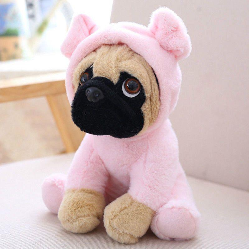 Игрушки Плюшевые Большие 8" Собака Мопс 7 Костюмов Мягкая Игрушка Плюшевый Мишка Плюшевое Животное Милый