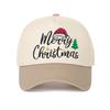 New Christmas themed baseball cap D digital printing snowman sun hat men's sun protection hat