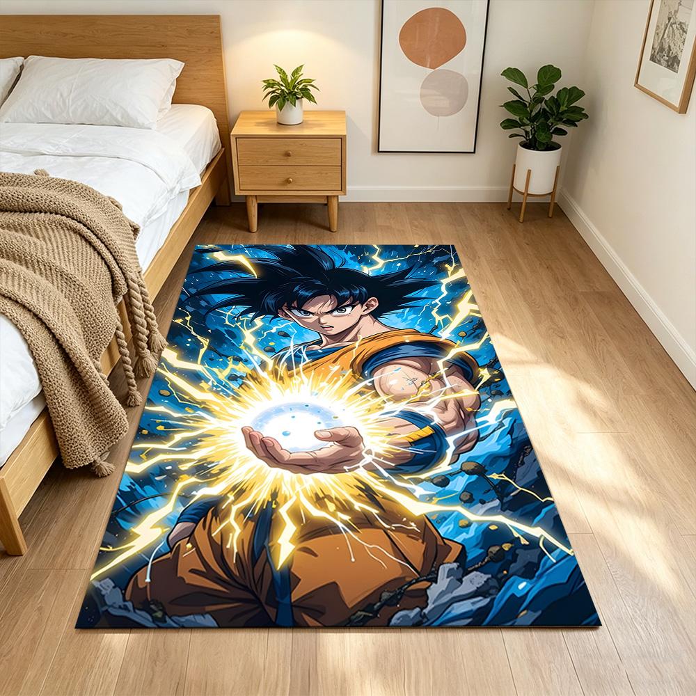 Dragon Ball Adventure Non-Slip Home Carpet Design for Office Decor Living Room Gift