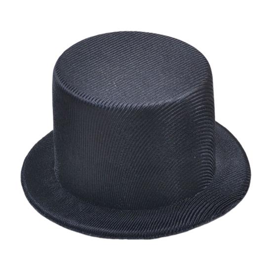 Мини Цилиндр 9см ЕВА Топперы для Кукол Рукоделия Черный/Белый Аксессуар для Костюма Питомца Рождественское Украшение