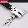 Heavy Duty Manganese Steel Chain Lock Bicycle Motorcycle Scooter Electric Bike Glass Door Security