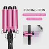 Triple Barrel 22-25mm Water Wave Curling Iron