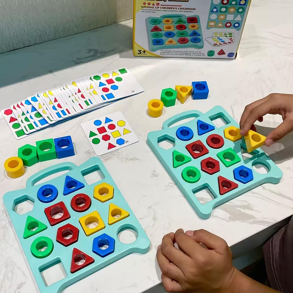 Puzzle toys, geometric shape matching, parent-child interactive games, racing battles, card games, children's toy gifts