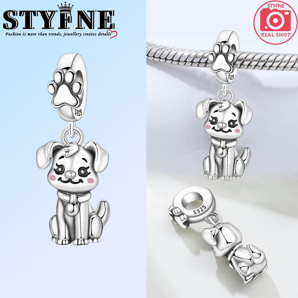 Original Copper Charms Beads Easter Egg Basket Christmas Socks Kitten Pendant Fit Bracelet Charm Women Jewelry Gift