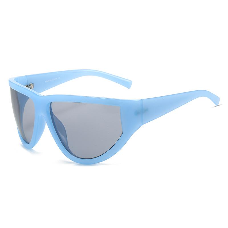 Future Technology Sense Cyberpunk Glasses Y2K Большие солнцезащитные очки для велоспорта, модные солнцезащитные очки