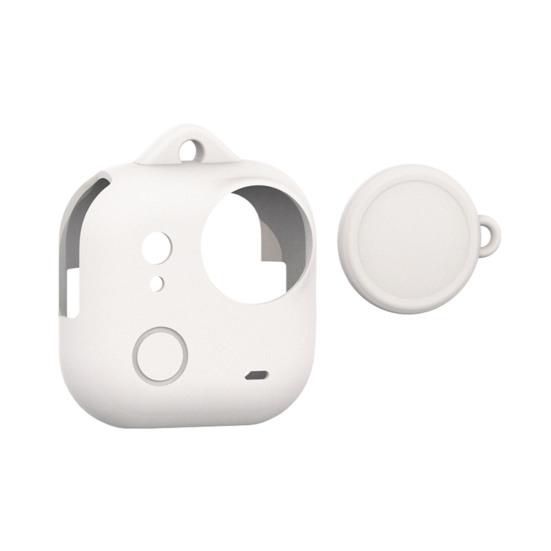 Силиконовый защитный чехол для Insta360 GO Ultra Противоударный чехол-протектор для экшн-камеры Чехол-накладка Скин с крышкой для объектива Аксессуары для спортивной камеры