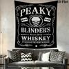 Peaky Blinders Wall Tapestry Aesthetic Wall Hanging Printed Fabric Blanket Decorative Tapestries for Bedroom Living Room Home Decor
