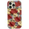 Чехол с изображением желтых цветов маслом для Iphone 13 11 12 14 Pro Max 14 Plus 3d Curve Design Противоударная задняя крышка