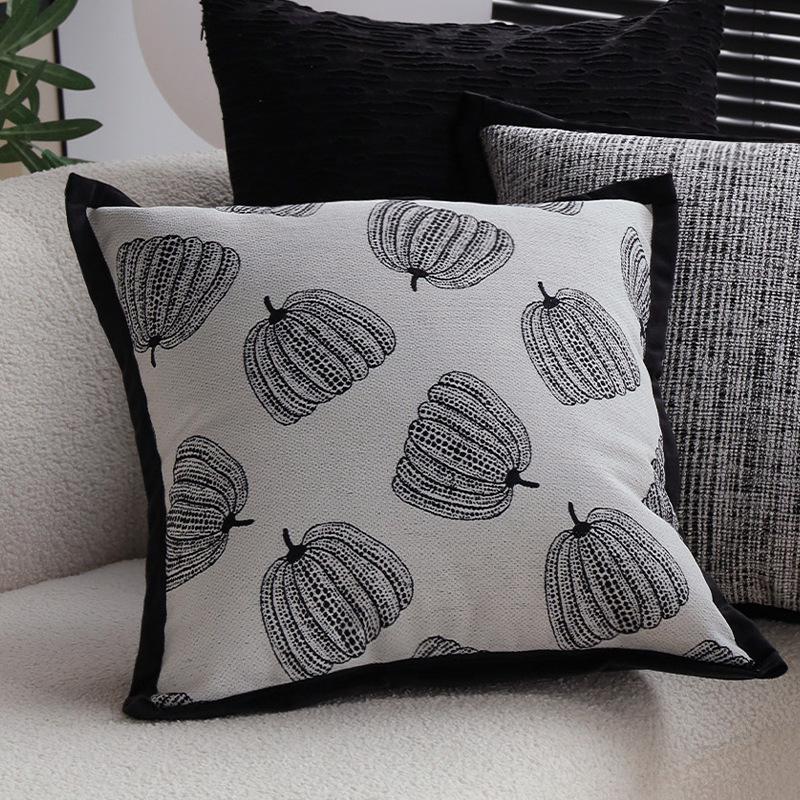 Наволочка молочно-кофейного цвета, подушка для дивана в стиле французского крема, подушка для гостиной, декоративная подушка для эркерного окна