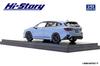 Hi Story 1/43 Scale Subaru Levorg STI Sport (2020) STI Sports Parts Cool Gray Khaki Finished Model HS333KH