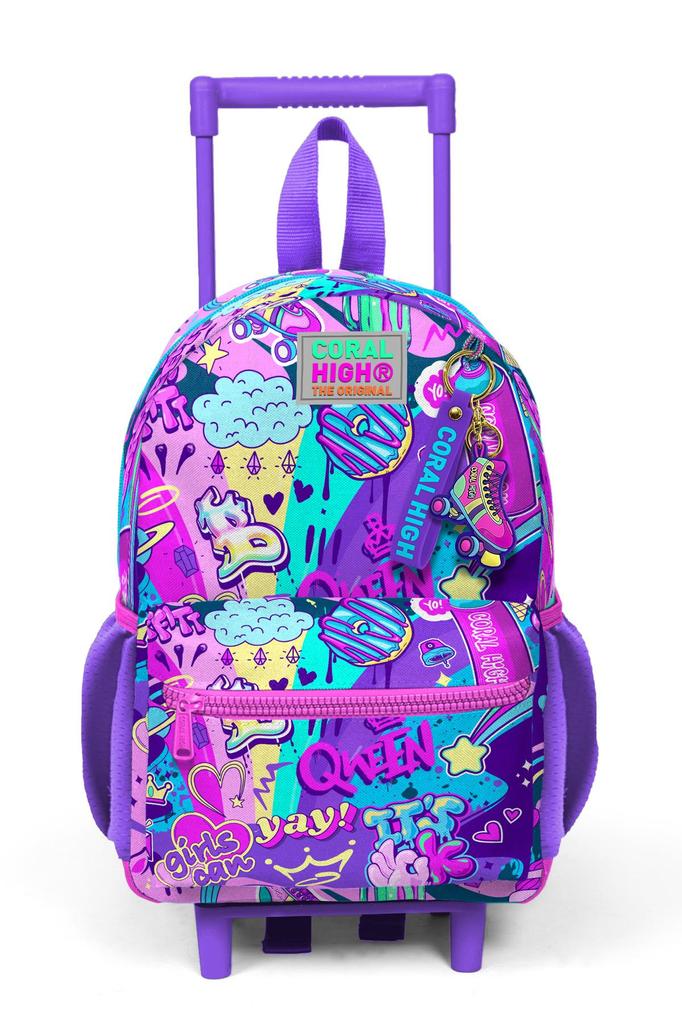 Рюкзак Minik Yuva Squeegee с рисунком граффити и двумя отделениями 24060