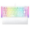 Razer Razer BlackWidow V4 JP White Edition Mechanical Keyboard That Allows You To Change Key Switches and Customize the Key Feel You Desire Orange