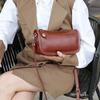 Small Square Bag Autumn New Trendy Simple and Versatile One Shoulder Crossbody Bag Genuine Leather Women's Bag