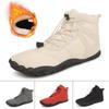 2025 Winter Women Boots Women Men Waterproof Barefoot Shoes Ankle Boots Warm Fur Sneakers Outdoor Barefoot Hiking/Climbing Shoes