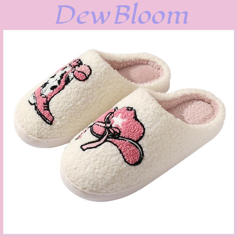 Comfort Cartoon Slippers For Home Winter Warmth With Thick Sole For Adults