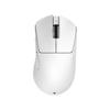 Teevolution Terra Pro White Wireless Ergonomic Gaming Mouse with 8K PAW3950 Dongle, Sensor, Weight 49g±2g