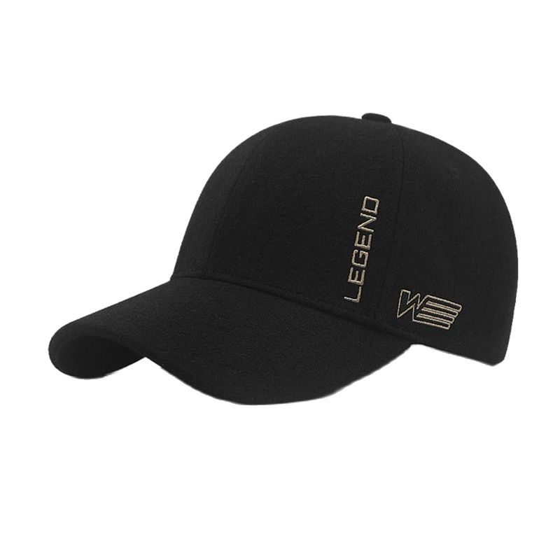 Зимняя толстая теплая шерстяная бейсболка большого размера Snapback Hat для мужчин с большой головой Outdoor Dad Feat Большая спортивная кепка 55-60 см 60-65 см