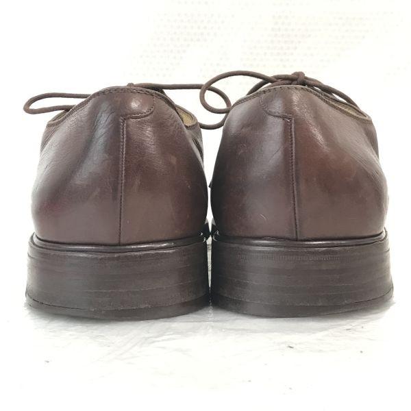 Туфли дерби ручной работы Gravati 90-х годов из кожи с U-образным мыском 11M 28,5-29 см Коричневые(ИСПОЛЬЗОВАЛ)