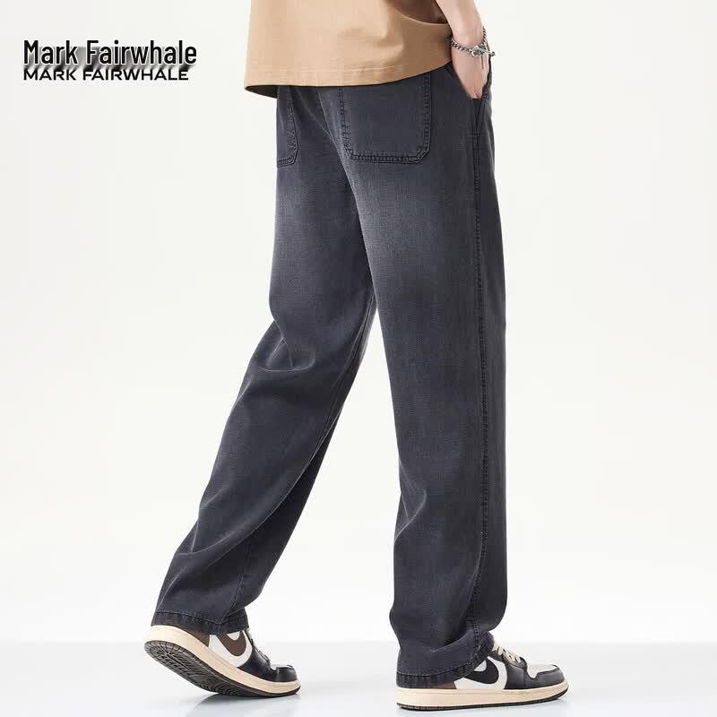 Mark Fairwhale Men's Lyocell Blend Straight-Leg Pants