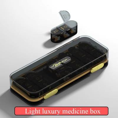 Большая вместимость 3 раза в день таблетница портативный большой отсек дозатор таблеток для улицы