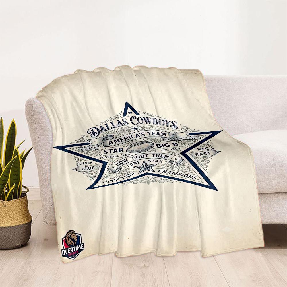 Dallas Blanket Warmthful Decor Suitable for Office Chair Chair Bed for All Seasons Modern Birthday Christmas Gift Blanket