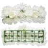 3D Artificial Flower Wall Panel DIY Arched Door Flower Row Wedding Road Lead  Garlands Accessories