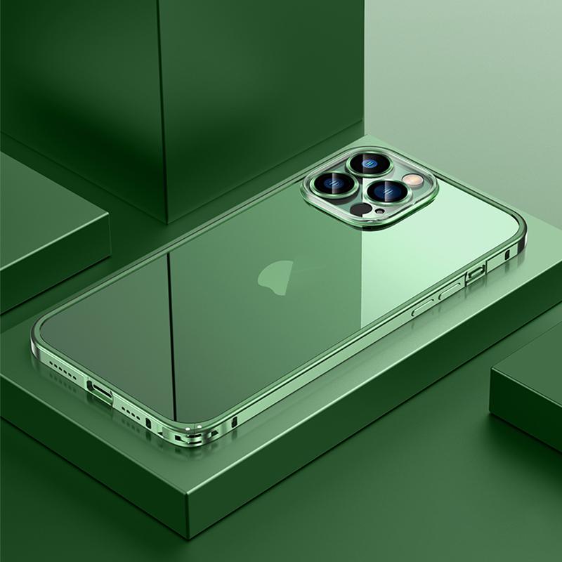 Магнитный чехол для iPhone 11 12 13 14 Pro Max, прозрачная задняя крышка Magsafe для iPhone 13 Pro Max 12, металлический каркас, бампер, линза для телефона, стекло