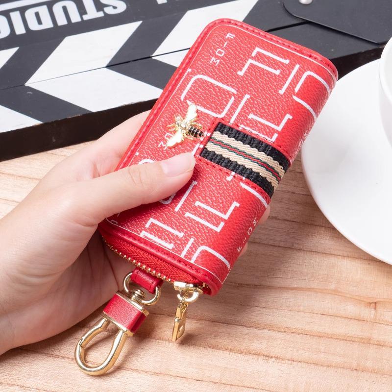 Роскошный мини-чехол для ключей и держатель для карт - Унисекс Высококлассный чехол для хранения автомобиля