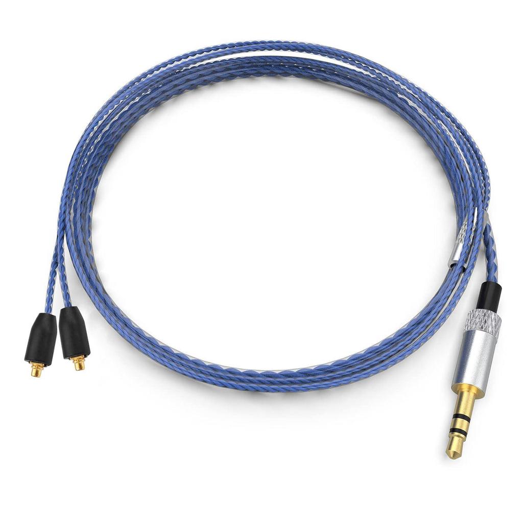 Премиальный кабель MMCX для обновления с микрофоном и управлением для наушников Shure SE215/425/535/846 и UE900