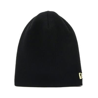 New Era Базовая шапка N0002318 Черный x Золотой Универсальный размер