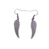 1 пара женских серег-крючков 'Ангел', серьги-подвески из сплава