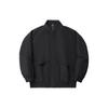 Li Ning X Jackie Chan Collaboration Kung Fu Series Solid Color Loose Comfortable Jacket Men Jacket Black AFDU239-1