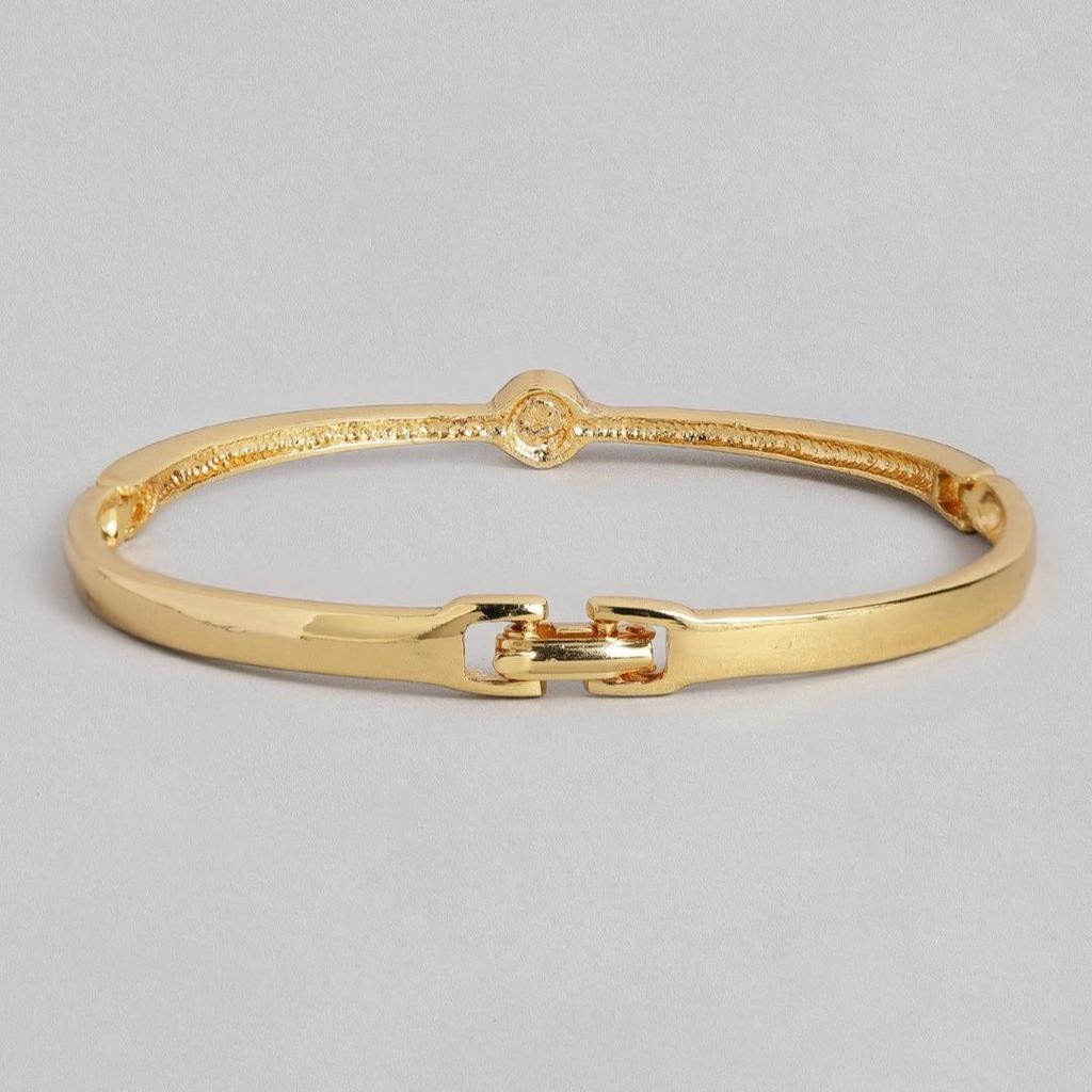 Женский браслет Estele Gold Plated Solitaire с заклепками